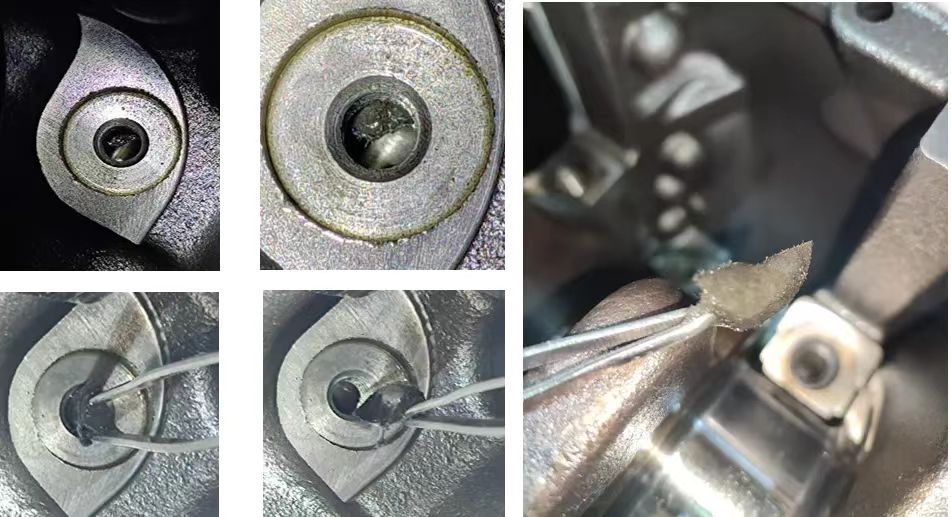 紙片引起的發動機異響-2